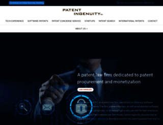 patentingenuity.com screenshot