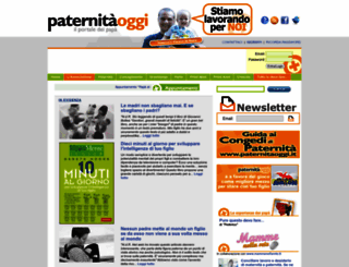 paternitaoggi.it screenshot