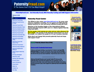 paternityfraud.com screenshot