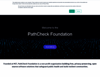 pathcheck.org screenshot