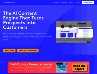 pathfactory.com screenshot