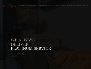 pathfinderdev.com screenshot
