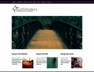 pathfinderscareerdesign.com screenshot