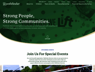 pathfinderservices.org screenshot