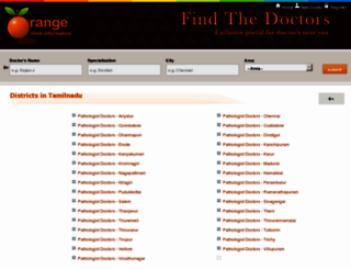 pathologist.findthedoctors.info screenshot