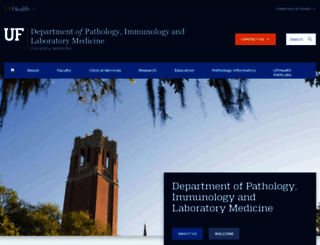 pathology.ufl.edu screenshot