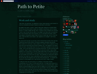 pathtopetite.blogspot.fr screenshot