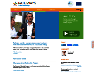 pathways.kic-innoenergy.com screenshot
