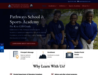 pathwaysprivateschool.org screenshot