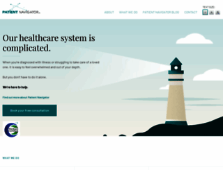 patientnavigator.com screenshot