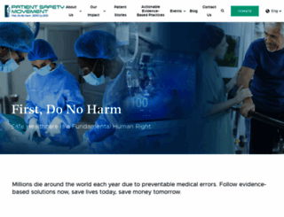 patientsafetymovement.org screenshot