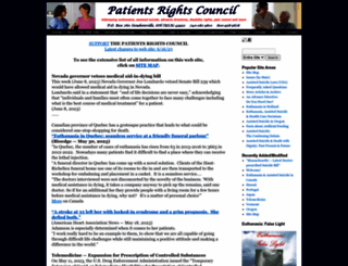 patientsrightscouncil.org screenshot