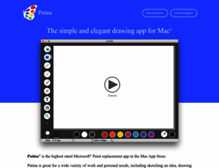 patinaapp.com screenshot