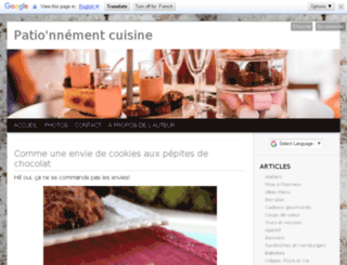 patio-nnementcuisine.com screenshot