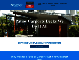 patiocraft.com.au screenshot