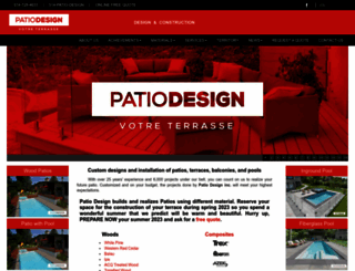 patiodesign.ca screenshot