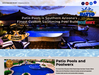 patiopoolsaz.com screenshot