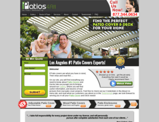 patios4all.com screenshot