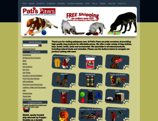 patispaws.com screenshot