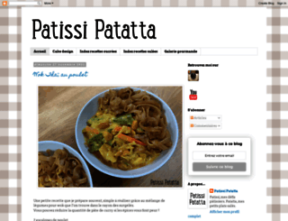 patissi-patatta.blogspot.fr screenshot