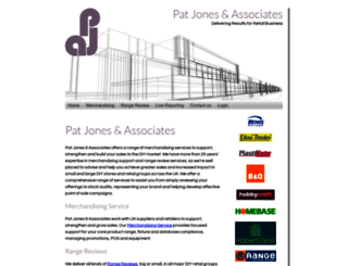 patjones.co.uk screenshot