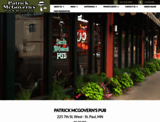 patmcgoverns.com screenshot