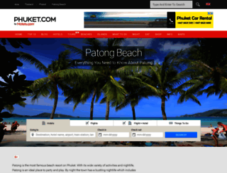 patong-beach.com screenshot