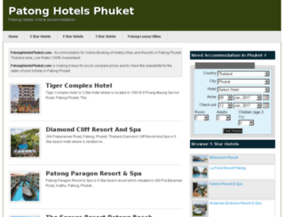 patonghotelsphuket.com screenshot