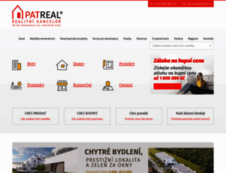 patreal.cz screenshot