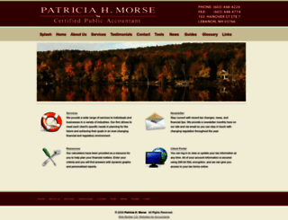 patriciahmorsecpa.com screenshot