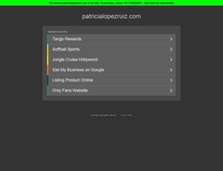 patricialopezruiz.com screenshot