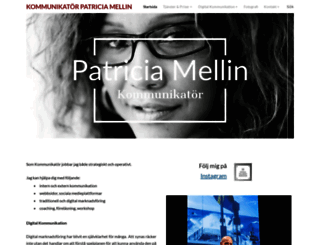 patriciamellin.com screenshot