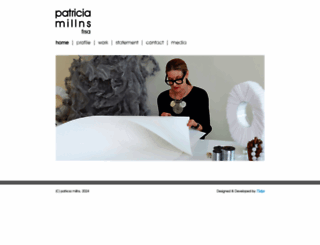 patriciamillns.com screenshot
