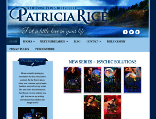 patriciarice.com screenshot