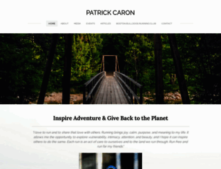 patrickcaron.com screenshot
