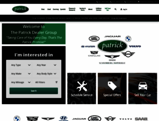 patrickcars.com screenshot