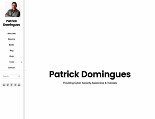 patrickdomingues.com screenshot