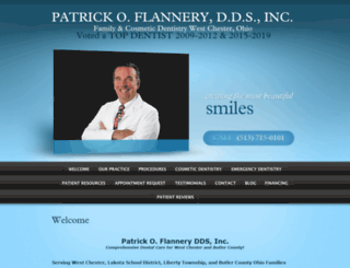 patrickflannerydds.com screenshot