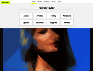 patricktaylor.com screenshot