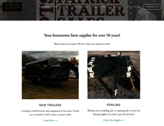 patricktrailers.com screenshot