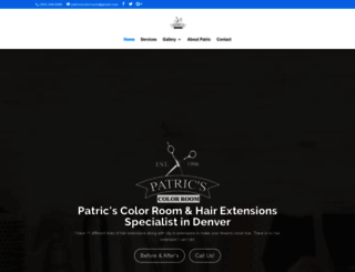 patricscolorroomdenver.com screenshot