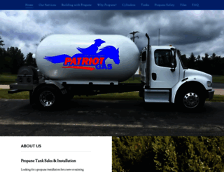 patriot-gas.com screenshot