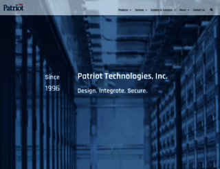 patriot-tech.com screenshot