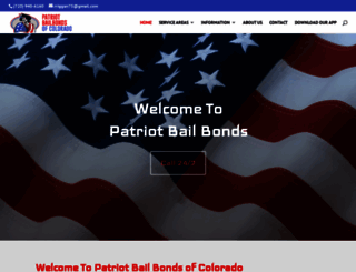 patriotbailbondsdenver.com screenshot