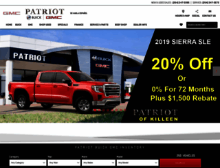 patriotcars.com screenshot