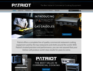 patriotcooking.com screenshot