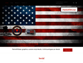 patriotfitgear.com screenshot