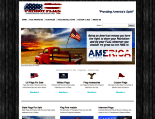 patriotflagsforsale.com screenshot