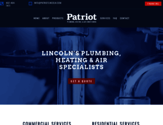 patriotlincoln.com screenshot