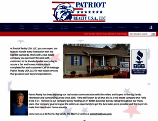 patriotrealtyusa.com screenshot